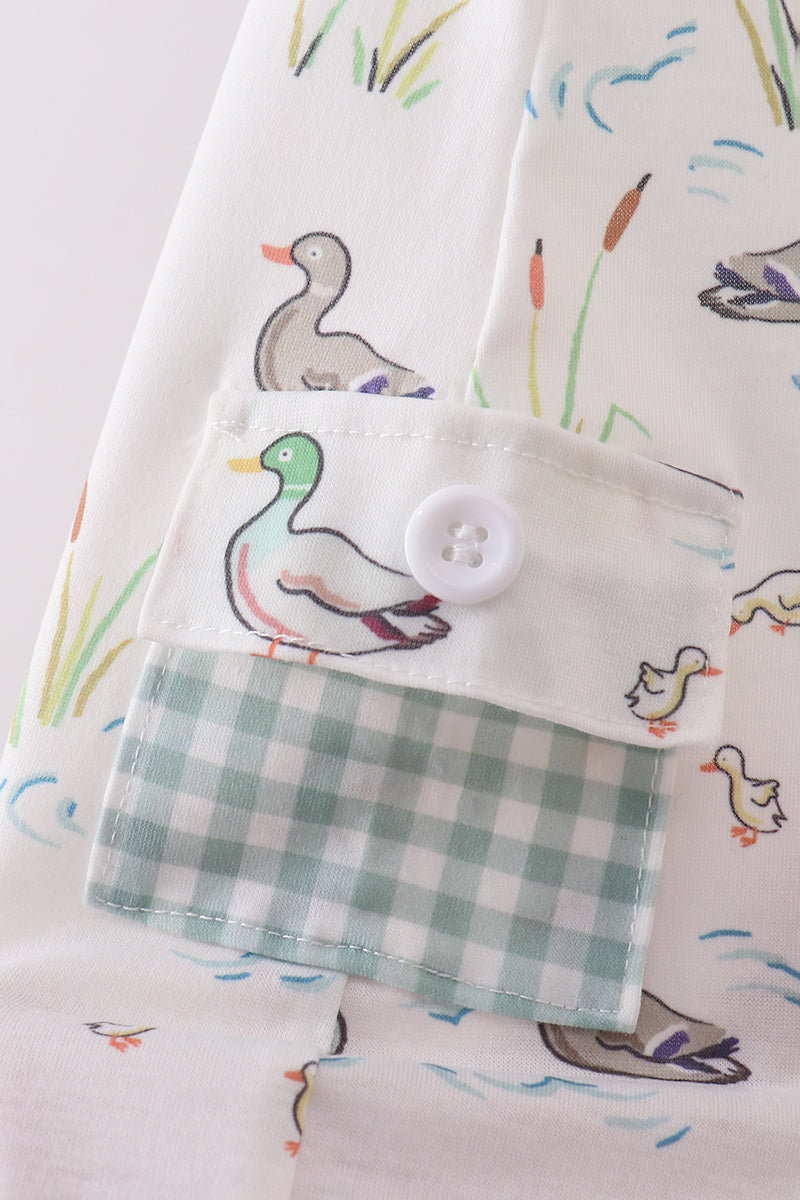 Green Duck Knit jonjon - Aaria Tees Aaria Tees