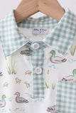 Green Duck Knit set - Aaria Tees Aaria Tees