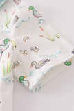Sage Mallard Shorts Set Aaria Tees