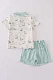 Sage Mallard Shorts Set Aaria Tees