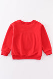 Red georgia bulldog sequin sweatshirt mom & me Aaria Tees