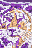 Purple LSU tiger sequin sweatshirt mom & me Aaria Tees