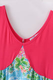 Pink floral character print mom dress - Aaria Tees Aaria Tees