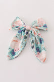 Green garden serenity print girl sailor bow - Aaria Tees Aaria Tees