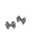Leopard girl piggie hair bow - Aaria Tees Aaria Tees