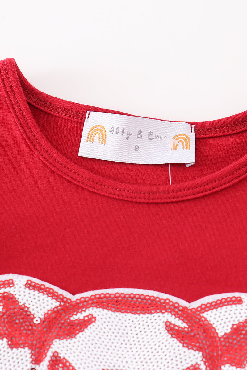 Alabama sequin mom&me top - Aaria Tees Aaria Tees