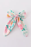 Pastel petal charm print girl sailor bow - Aaria Tees Aaria Tees