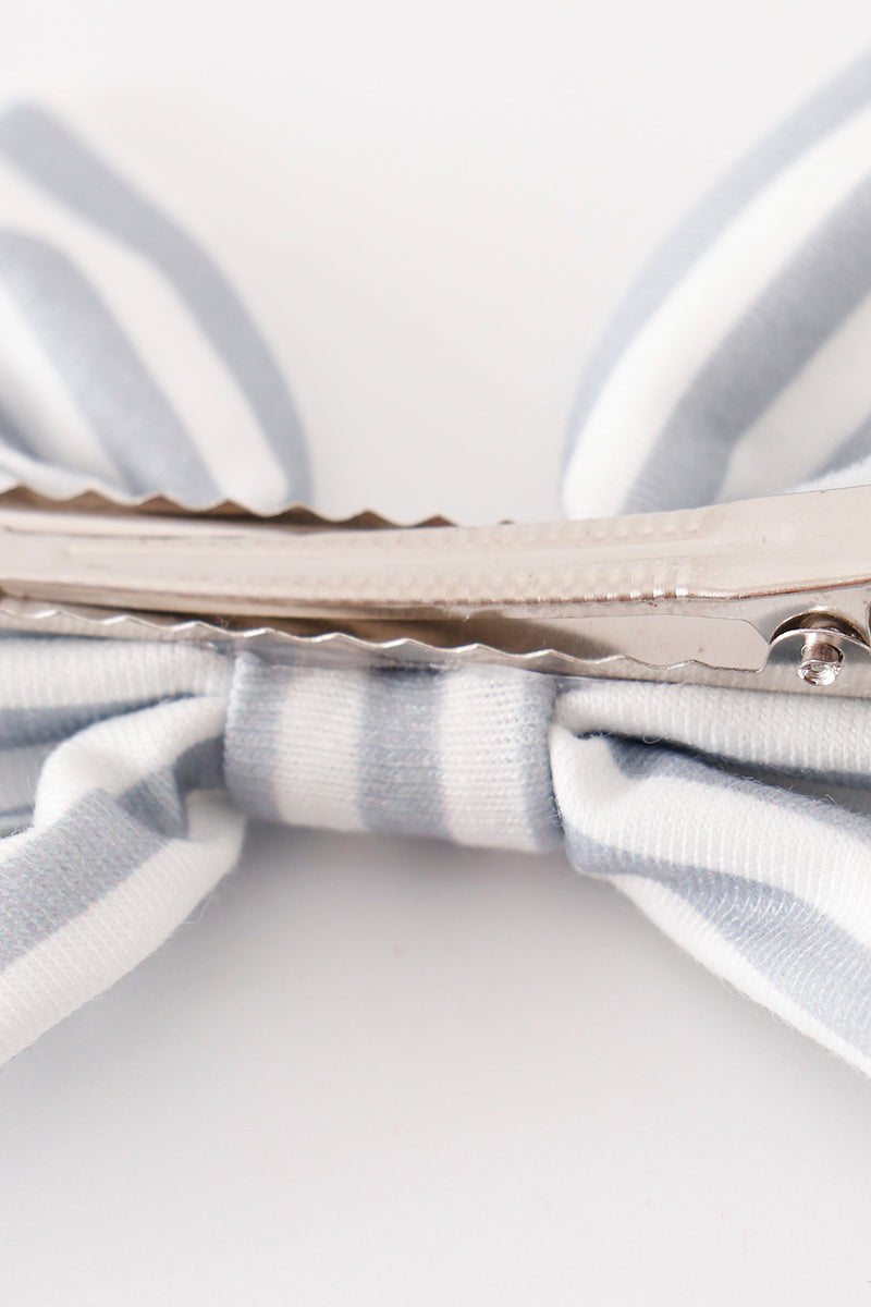 Stripe piggie hair bow - Aaria Tees Aaria Tees