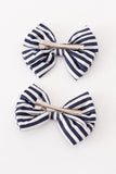 Orange piggie hair bow Aaria Tees