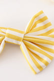 Gold piggie hair bow - Aaria Tees Aaria Tees
