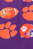Clemson football boy top - Aaria Tees Aaria Tees