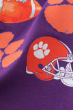 Clemson football print boy top - Aaria Tees Aaria Tees