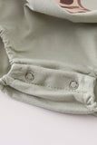 Sage camouflage deer applique bubble - Aaria Tees Aaria Tees