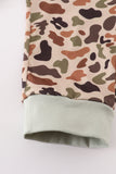 Sage camouflage deer applique pants set - Aaria Tees Aaria Tees