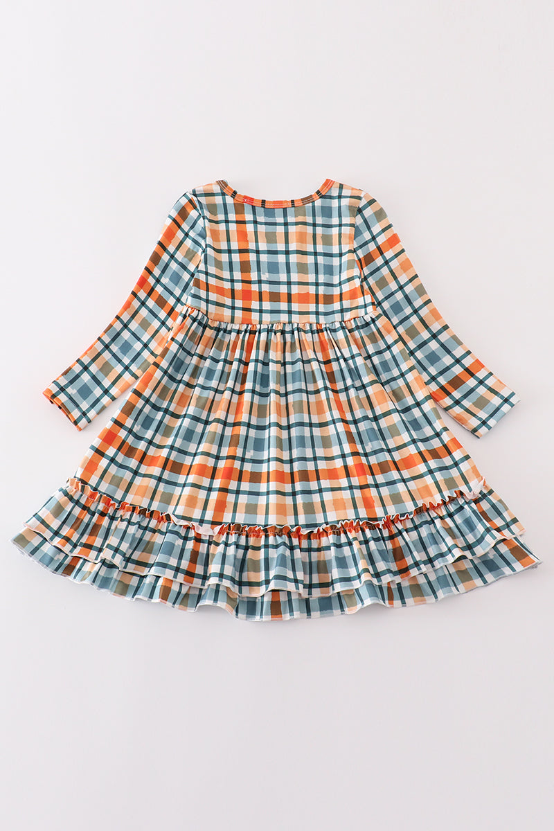 Green plaid mom&me dress - Aaria Tees Aaria Tees