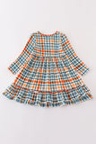 Green plaid mom&me dress - Aaria Tees Aaria Tees