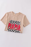 MAMA check top - Aaria Tees Aaria Tees