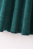 Forest velvet mom&me dress - Aaria Tees Aaria Tees