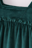 Forest velvet mom&me dress - Aaria Tees Aaria Tees