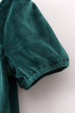 Forest velvet mom&me dress - Aaria Tees Aaria Tees