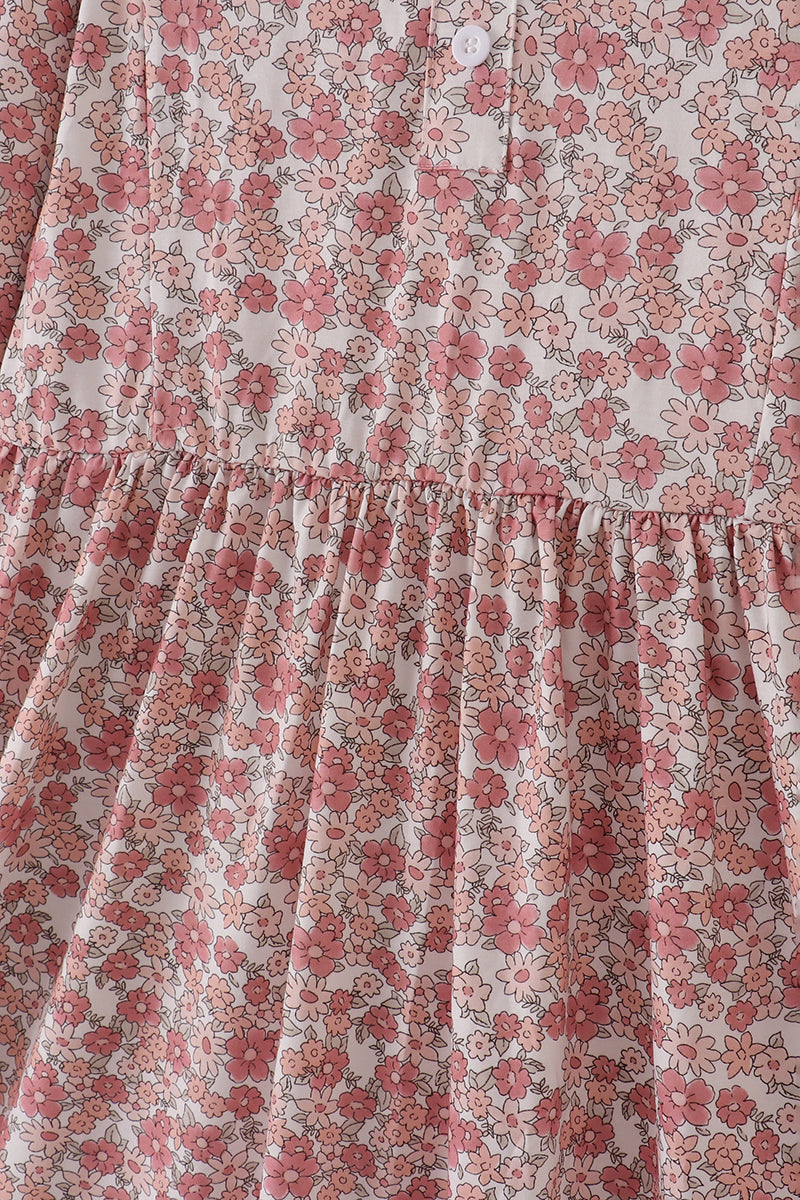 Floral print mom&me dress - Aaria Tees Aaria Tees