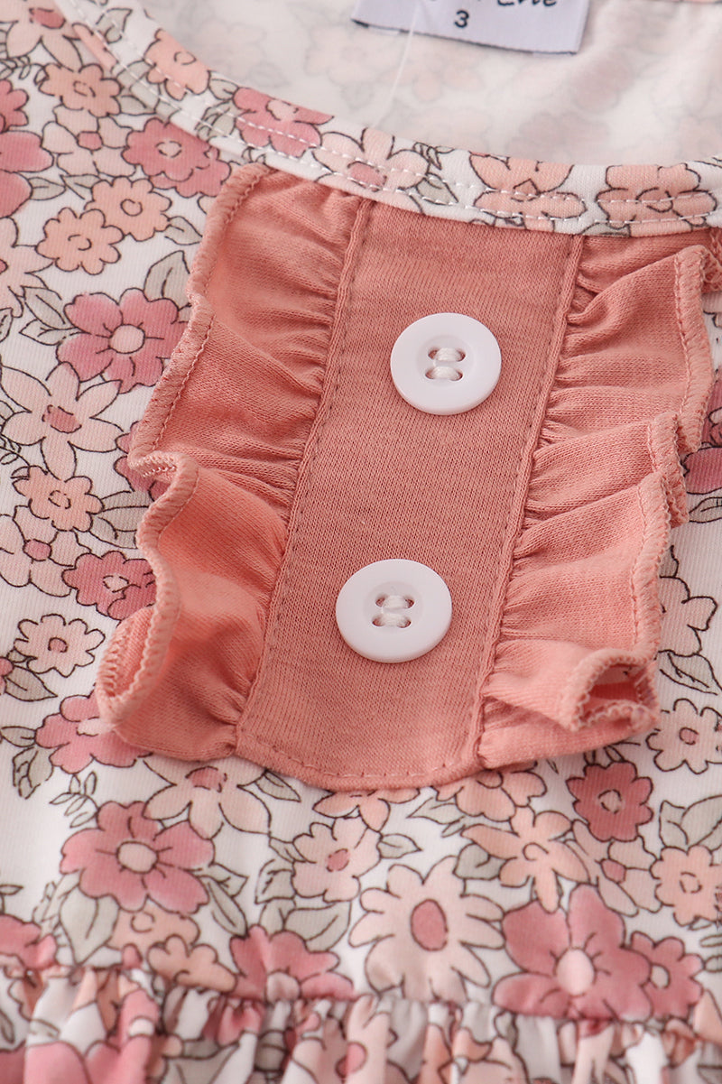 Floral print mom&me dress - Aaria Tees Aaria Tees