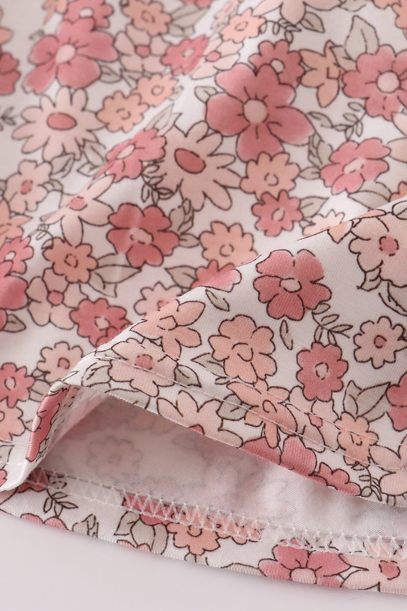Floral print mom&me dress - Aaria Tees Aaria Tees