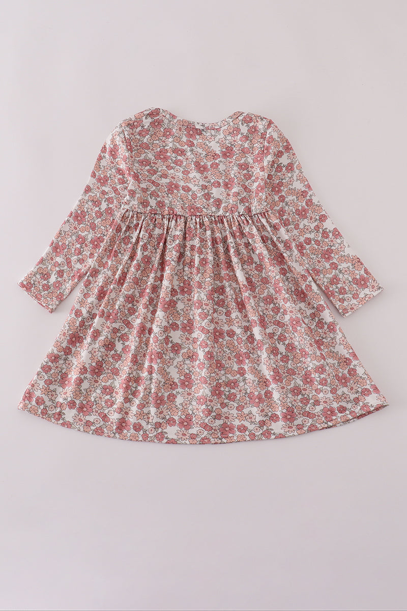 Floral print mom&me dress - Aaria Tees Aaria Tees