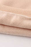 Gray thankful fleece mom&me sweatshirt - Aaria Tees Aaria Tees