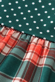Forest merry christmas plaid mom&me dress - Aaria Tees Aaria Tees