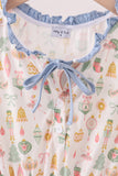 Nutcracker print tiered mom dress - Aaria Tees Aaria Tees