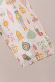 Nutcracker print tiered mom dress - Aaria Tees Aaria Tees