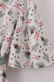 Sage bow tie mom dress - Aaria Tees Aaria Tees