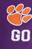 Puprle go tigers embroidery boy top - Aaria Tees Aaria Tees