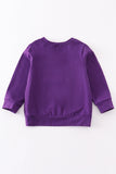 Puprle go tigers embroidery boy top - Aaria Tees Aaria Tees