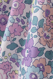 Purple floral women dress Aaria Tees
