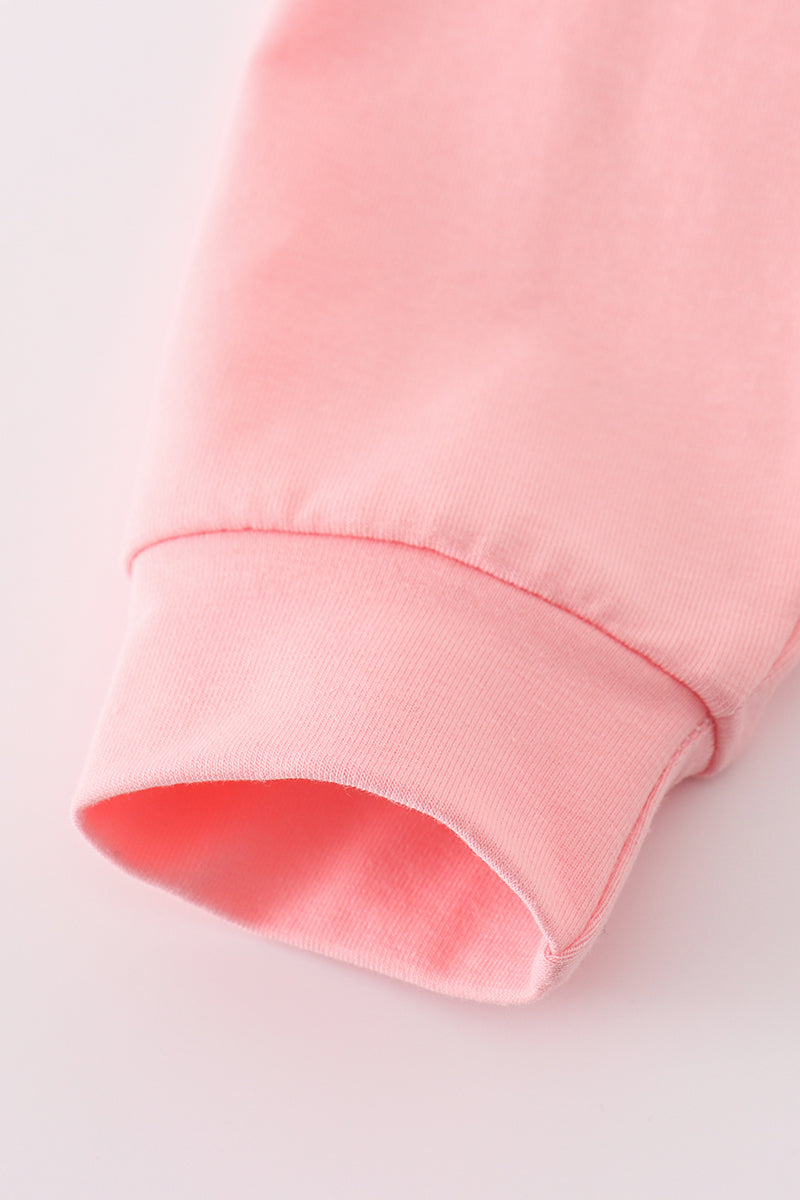 Valentine's day love french knot mom&me top - Aaria Tees Aaria Tees