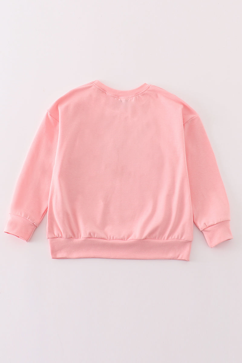 Valentine's day love french knot mom&me top - Aaria Tees Aaria Tees