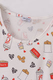 Red the lord's chicken print mom dress - Aaria Tees Aaria Tees
