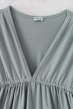 Blue tiered mom dress - Aaria Tees Aaria Tees