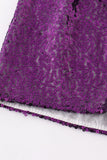 Purple sequin mardi gras mom&me skorts - Aaria Tees Aaria Tees