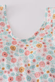 Minty floral bloom print mom swimsuit - Aaria Tees Aaria Tees