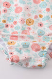 Minty floral bloom print mom swimsuit - Aaria Tees Aaria Tees