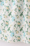 Green floral print mom dress - Aaria Tees Aaria Tees
