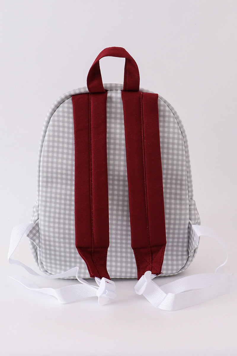 Mississippi state bulldogs embroidery girl backpack - Aaria Tees Aaria Tees
