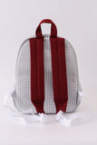 Mississippi state bulldogs embroidery girl backpack - Aaria Tees Aaria Tees