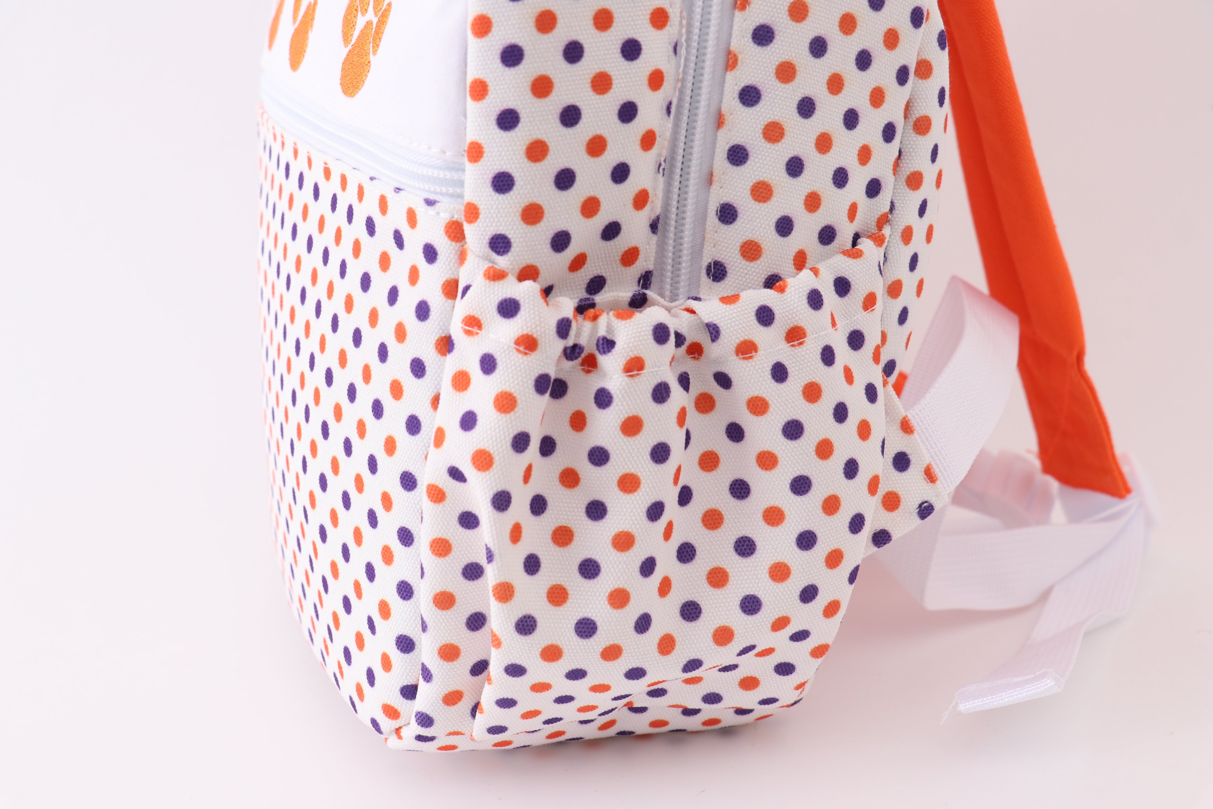 Clemson university embroidery boy backpack - Aaria Tees Aaria Tees