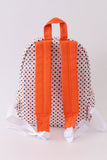 Clemson university embroidery boy backpack - Aaria Tees Aaria Tees