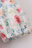 Green garden rose mom dress - Aaria Tees Aaria Tees