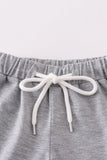 Maroon Alabama GAME DAY glitter shorts set - Aaria Tees Aaria Tees